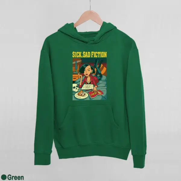 Sick, Sad Fiction Women's Hoodie - Image 8