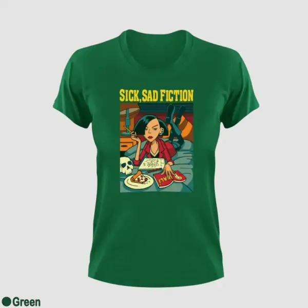 Sick, Sad Fiction Women's T-Shirt - Image 5