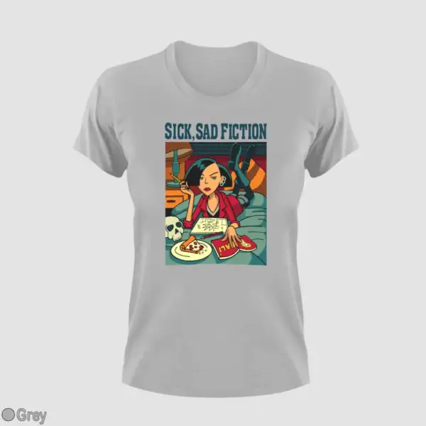 Sick, Sad Fiction Women's T-Shirt - Image 6