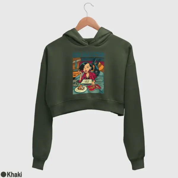 Sick, Sad Fiction Women's Crop Hoodie - Image 10
