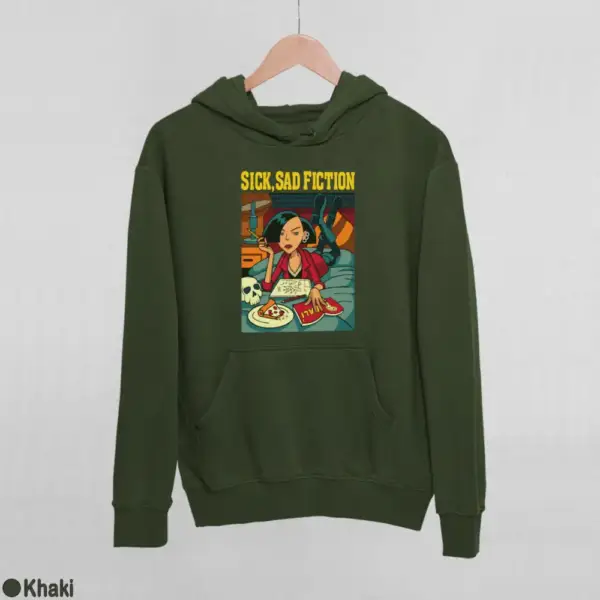 Sick, Sad Fiction Women's Hoodie - Image 10
