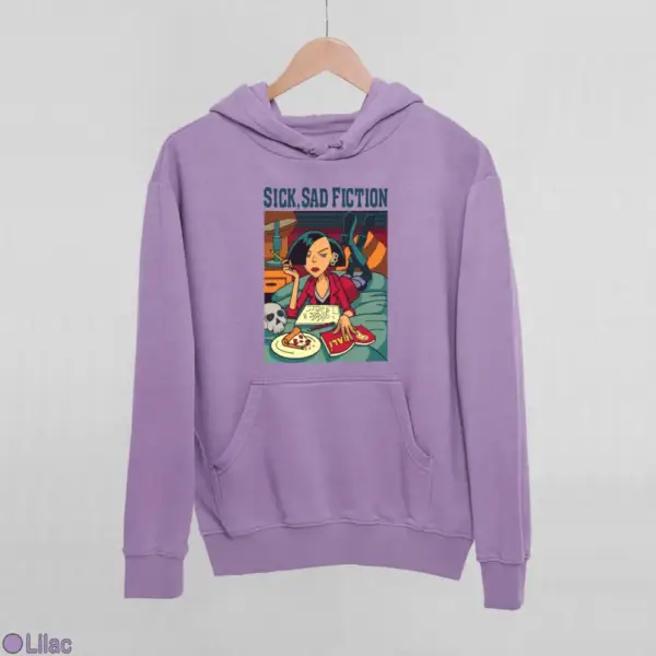 Sick, Sad Fiction Women's Hoodie - Image 11