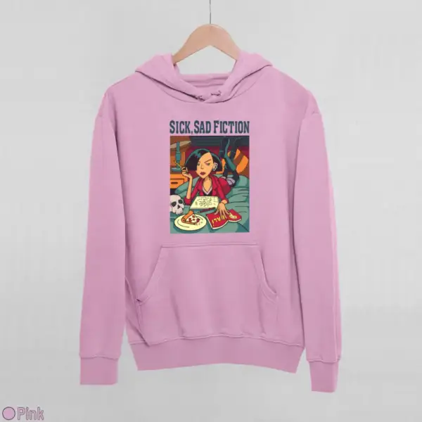Sick, Sad Fiction Women's Hoodie - Image 13