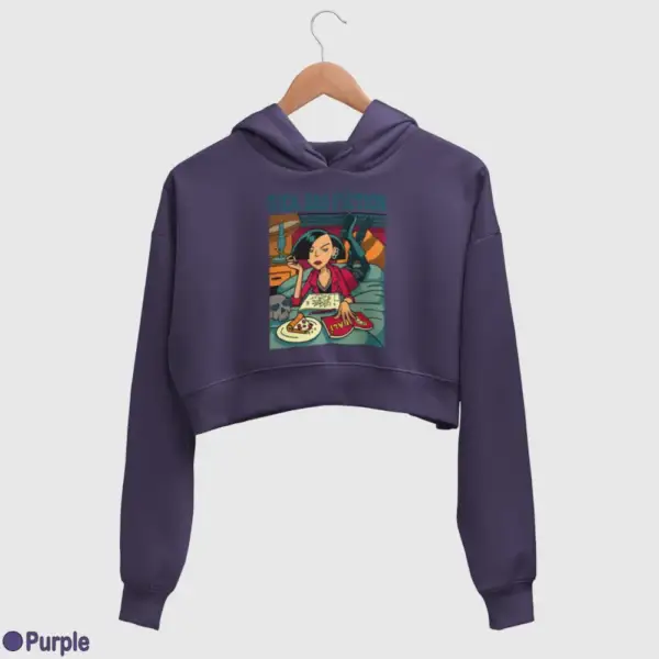Sick, Sad Fiction Women's Crop Hoodie - Image 16