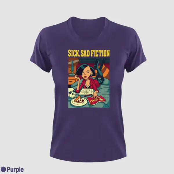 Sick, Sad Fiction Women's T-Shirt - Image 11