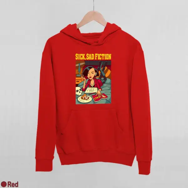 Sick, Sad Fiction Women's Hoodie - Image 16