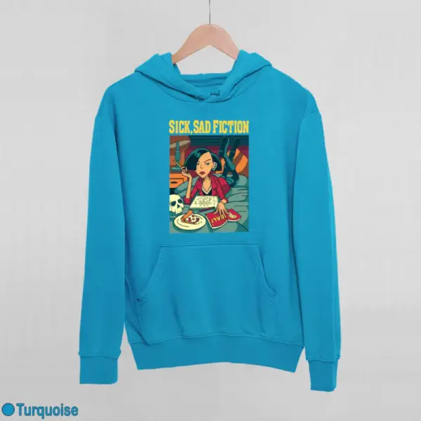 Sick, Sad Fiction Women's Hoodie - Image 17