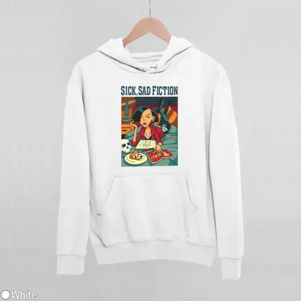 Sick, Sad Fiction Women's Hoodie - Image 18
