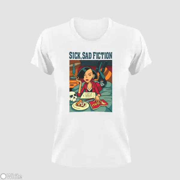 Sick, Sad Fiction Women's T-Shirt - Image 14