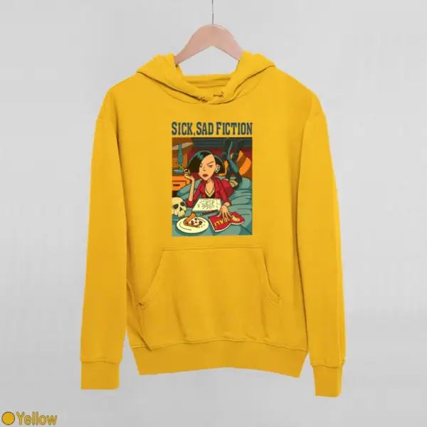 Sick, Sad Fiction Women's Hoodie - Image 19