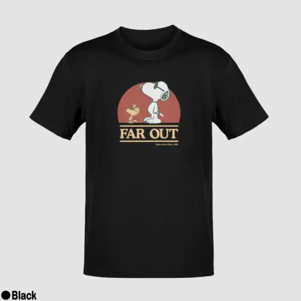 Snoopy Far Out Men's T-Shirt