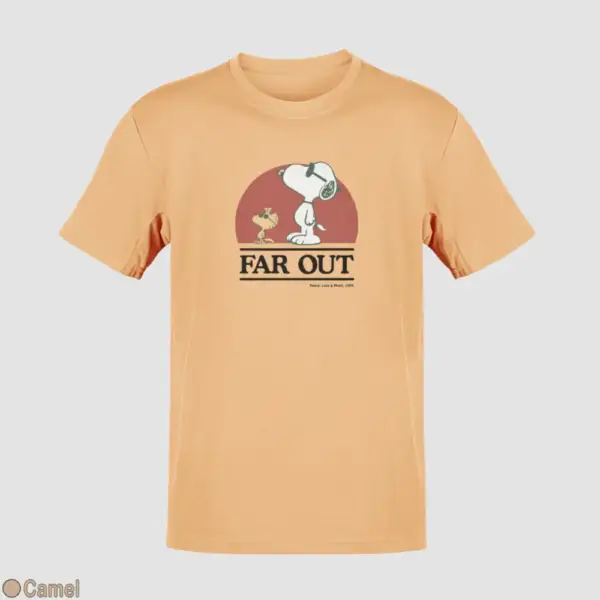Snoopy Far Out Men's T-Shirt - Image 5