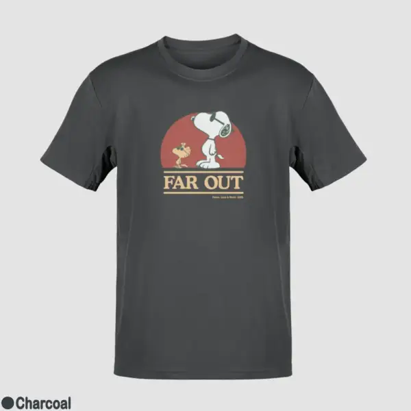 Snoopy Far Out Men's T-Shirt - Image 6