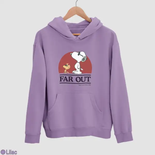 Snoopy Far Out Men's Hoodie - Image 10