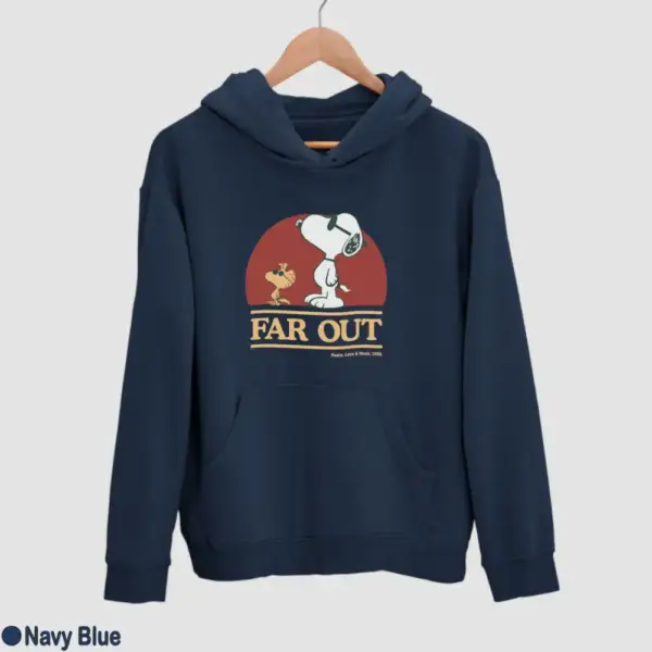 Snoopy Far Out Men's Hoodie - Image 11