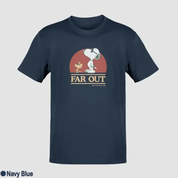 Snoopy Far Out Men's T-Shirt - Image 11