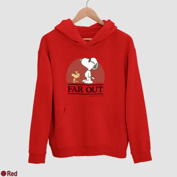 Snoopy Far Out Men's Hoodie - Image 16