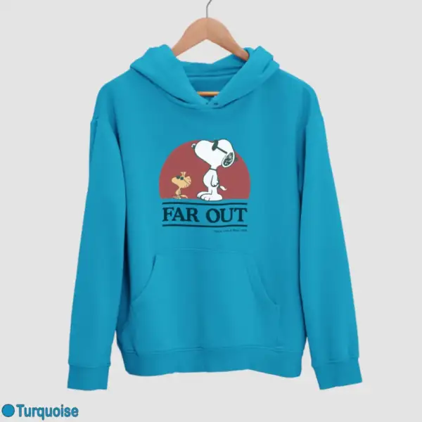Snoopy Far Out Men's Hoodie - Image 17