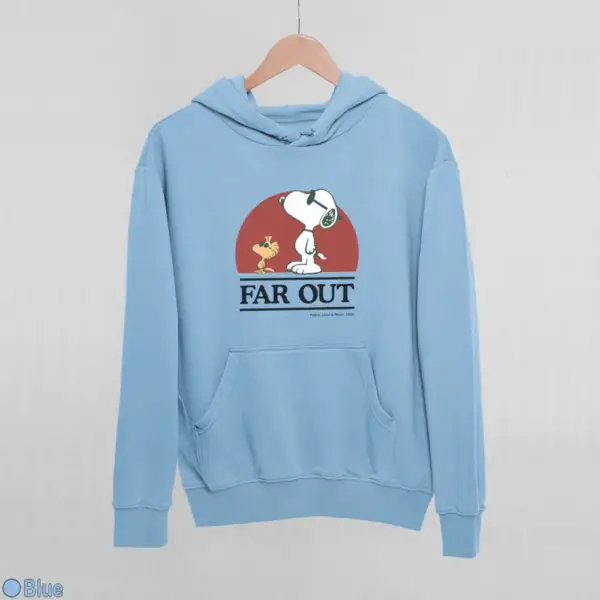 Snoopy Far Out Women's Hoodie - Image 3