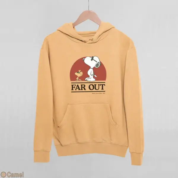 Snoopy Far Out Women's Hoodie - Image 5