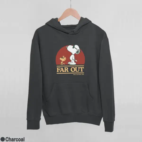 Snoopy Far Out Women's Hoodie - Image 6