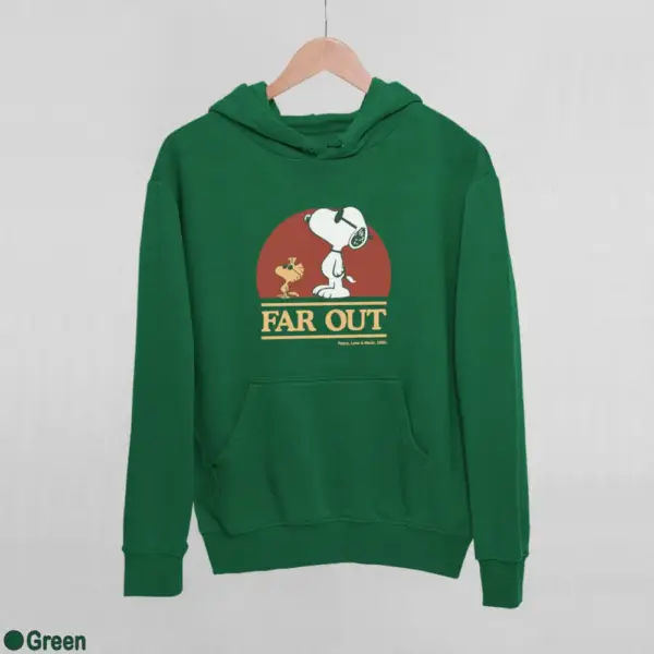Snoopy Far Out Women's Hoodie - Image 7