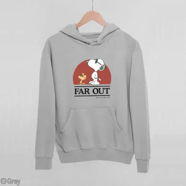 Snoopy Far Out Women's Hoodie - Image 8