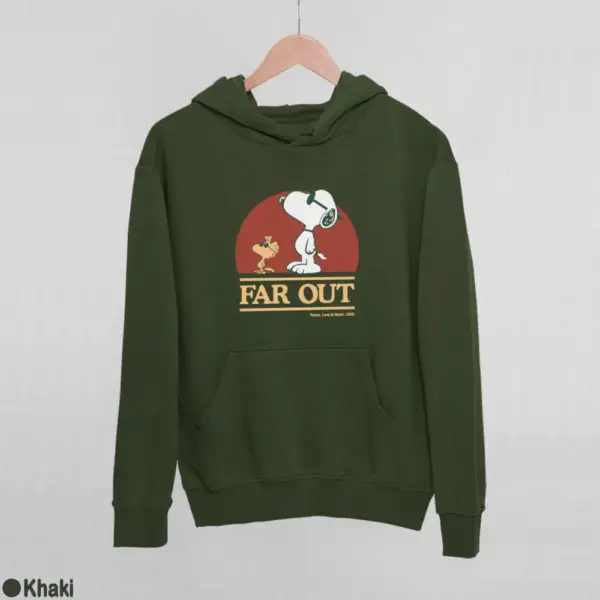 Snoopy Far Out Women's Hoodie - Image 9