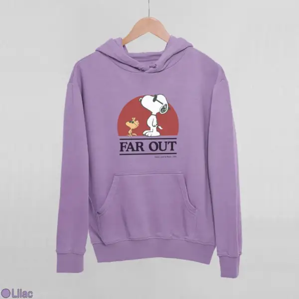 Snoopy Far Out Women's Hoodie - Image 10