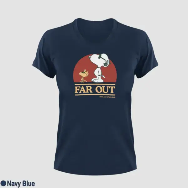 Snoopy Far Out Women's T-Shirt - Image 8