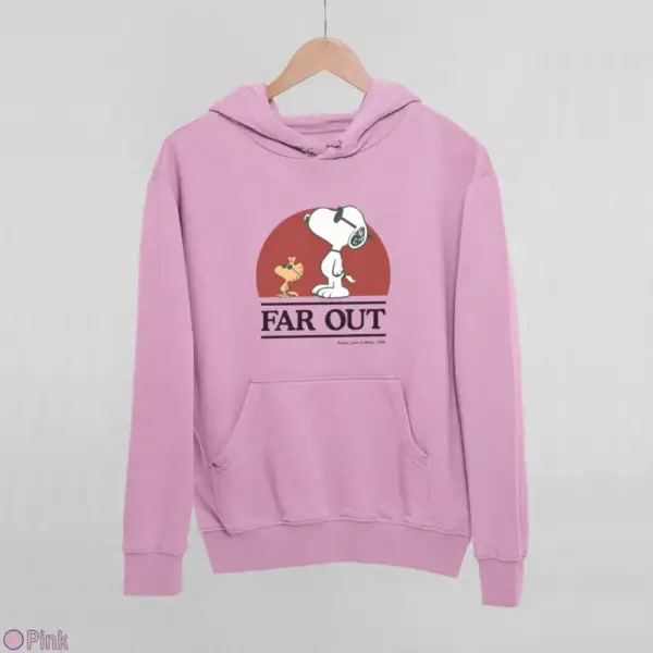 Snoopy Far Out Women's Hoodie - Image 13