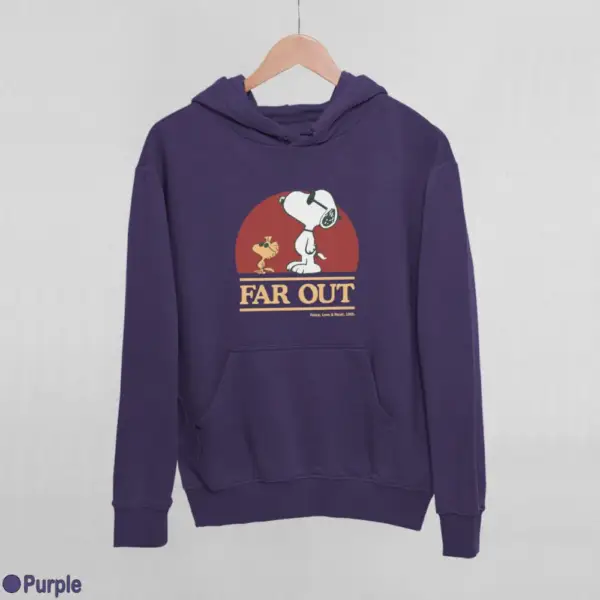 Snoopy Far Out Women's Hoodie - Image 15