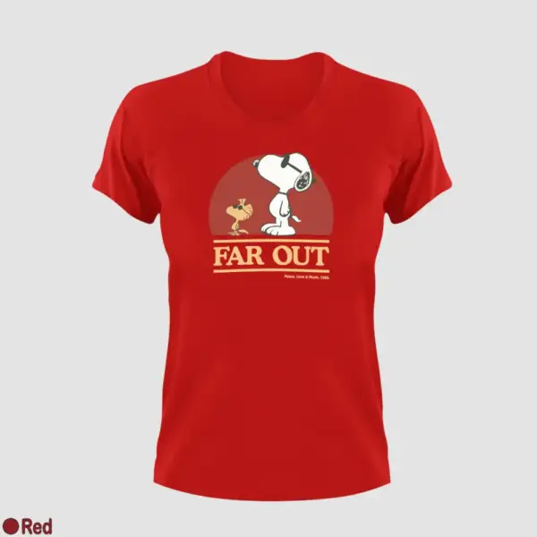Snoopy Far Out Women's T-Shirt - Image 12