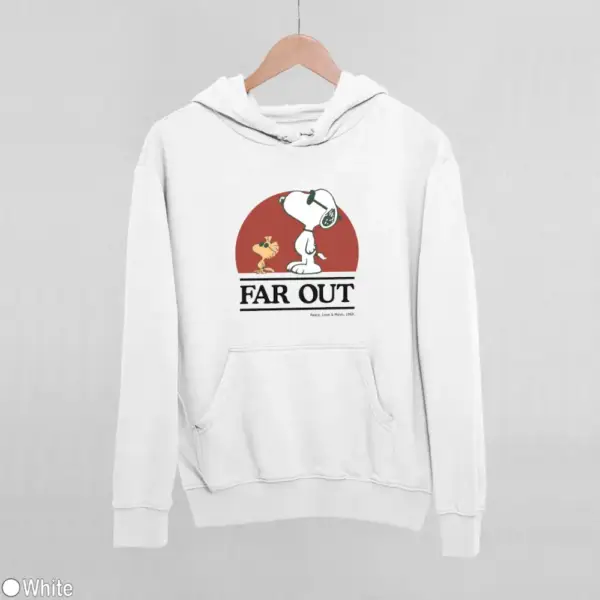 Snoopy Far Out Women's Hoodie - Image 18