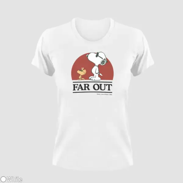 Snoopy Far Out Women's T-Shirt - Image 14