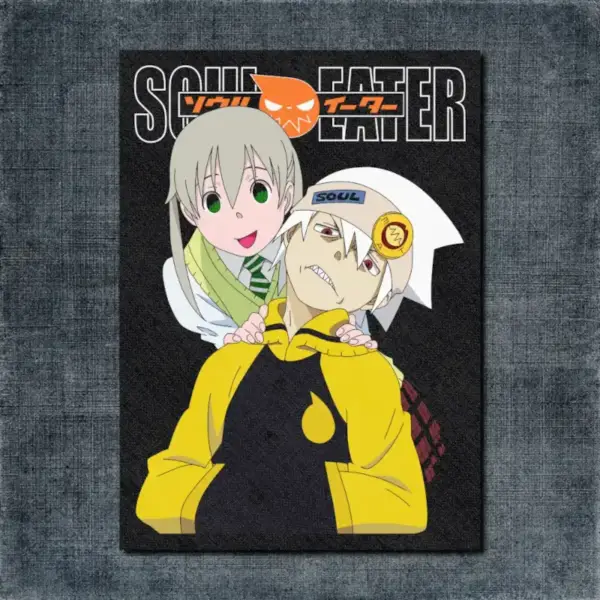 Evans and Maka Back Patch