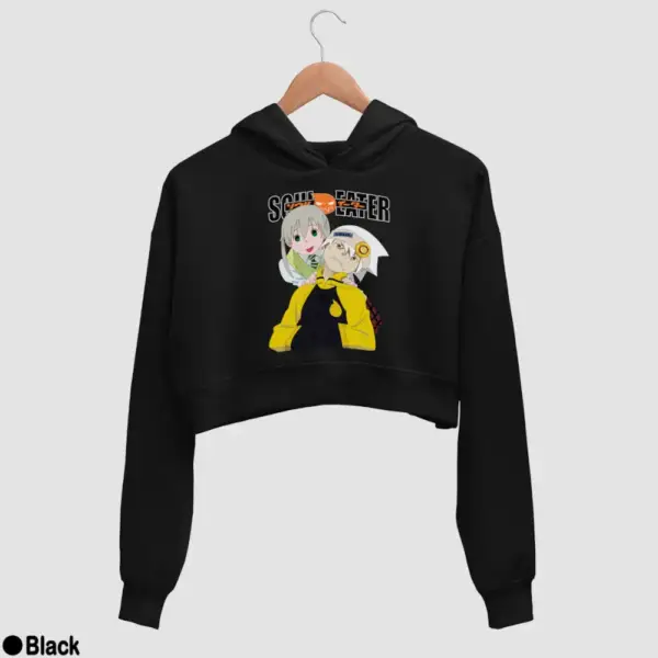 Evans and Maka Women's Crop Hoodie - Image 2