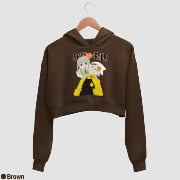 Evans and Maka Women's Crop Hoodie - Image 4