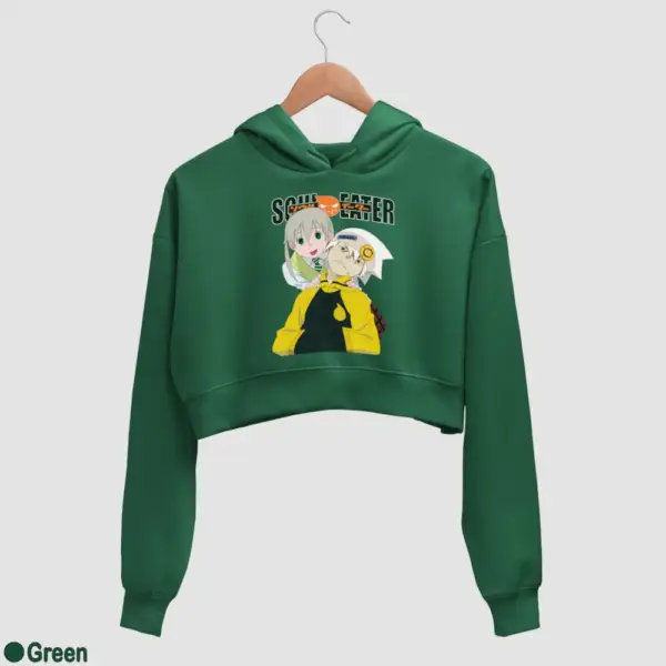 Evans and Maka Women's Crop Hoodie - Image 8