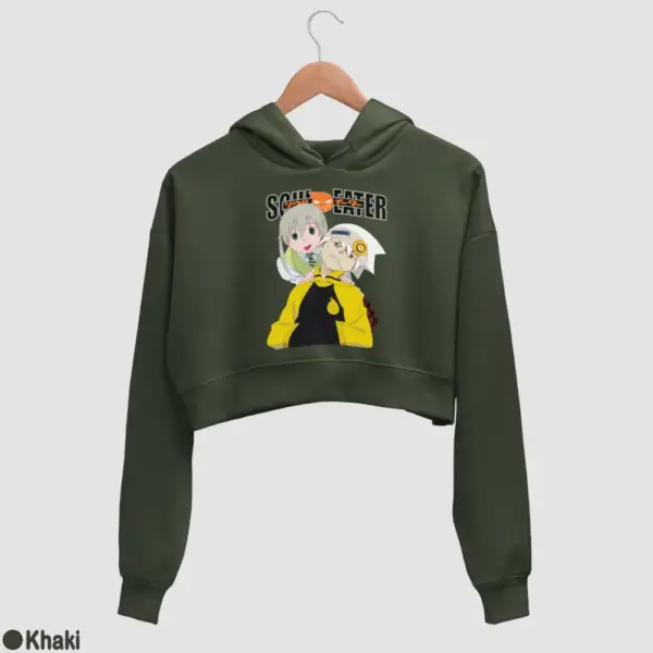 Evans and Maka Women's Crop Hoodie - Image 10
