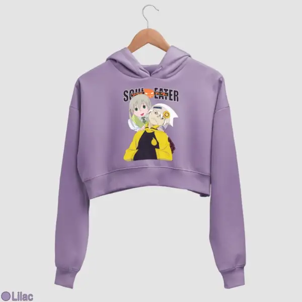Evans and Maka Women's Crop Hoodie - Image 11