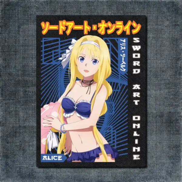 Alice Zuberg Back Patch