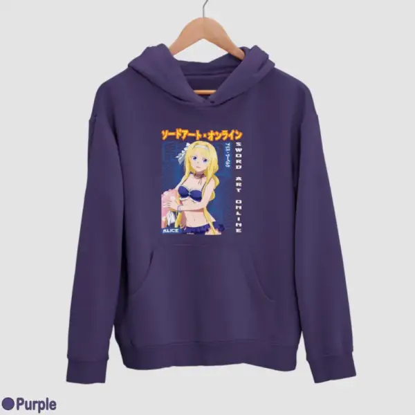 Alice Zuberg Men's Hoodie - Image 15