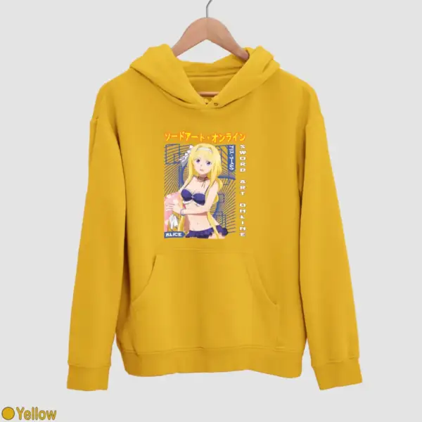 Alice Zuberg Men's Hoodie - Image 19