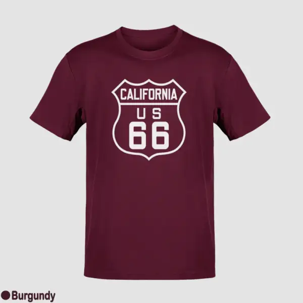 US 66 California Men's T-Shirt - Image 5