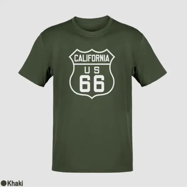 US 66 California Men's T-Shirt - Image 10
