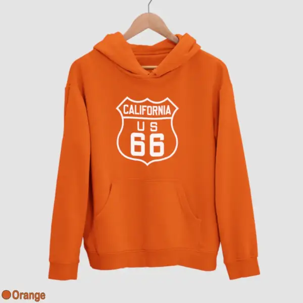 US 66 California Men's Hoodie - Image 13