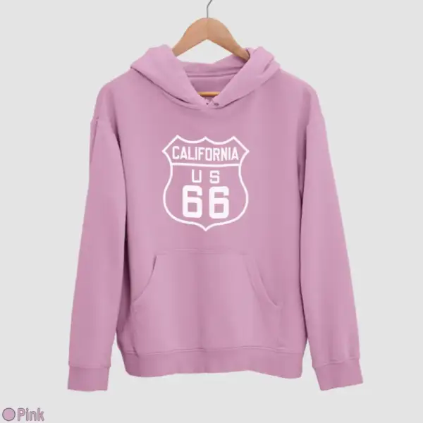 US 66 California Men's Hoodie - Image 14