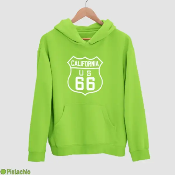 US 66 California Men's Hoodie - Image 15