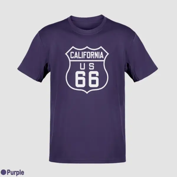 US 66 California Men's T-Shirt - Image 15